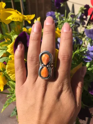 Orange Spiny Oyster Ring