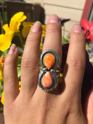 Orange Spiny Oyster Ring
