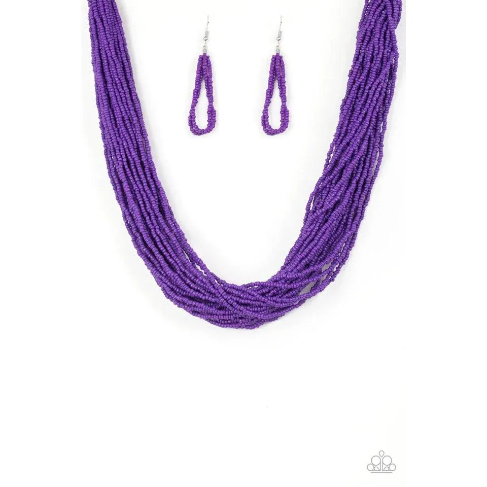Paparazzi The Show Must CONGO On! - Purple Necklace