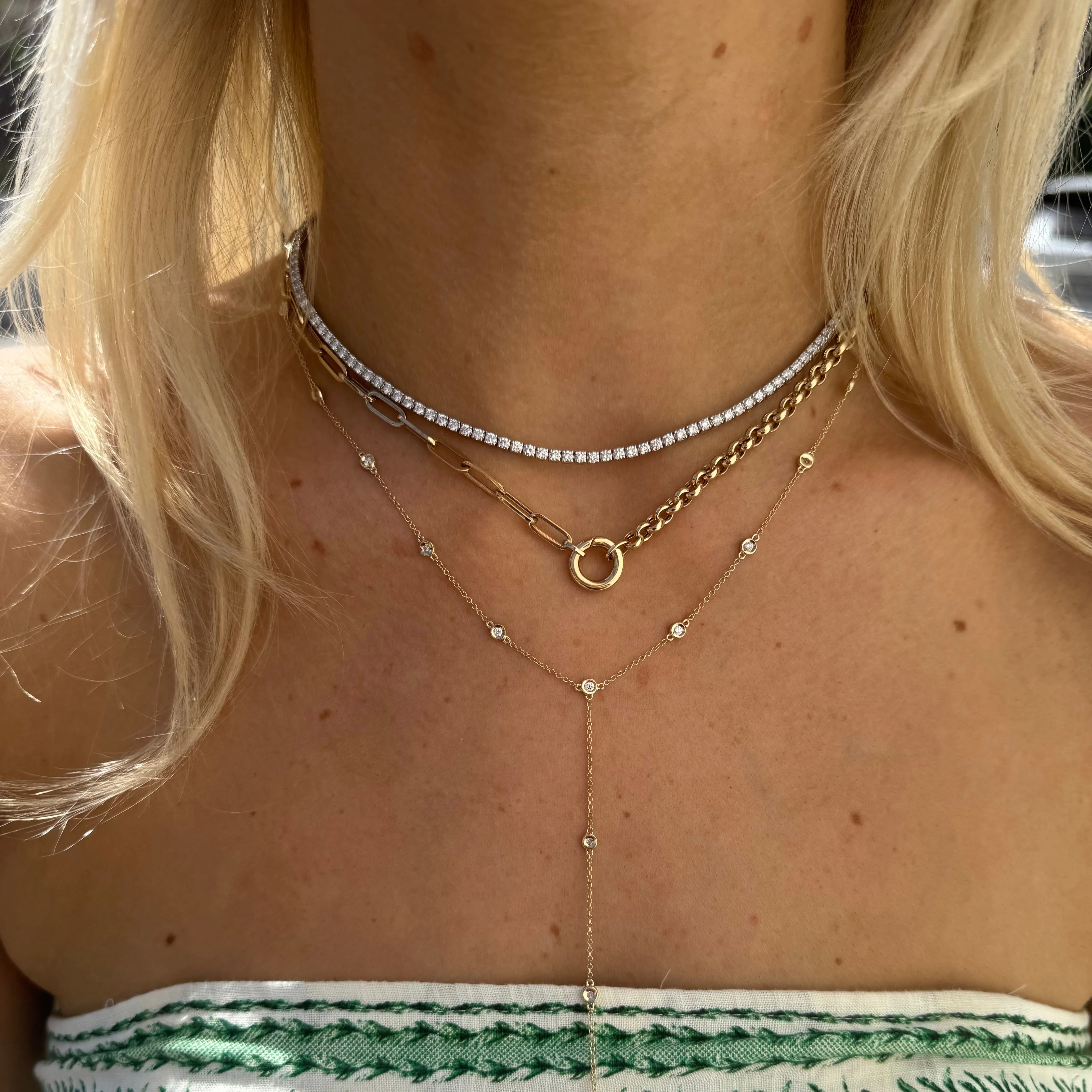 Paper Clip Rolo Chain