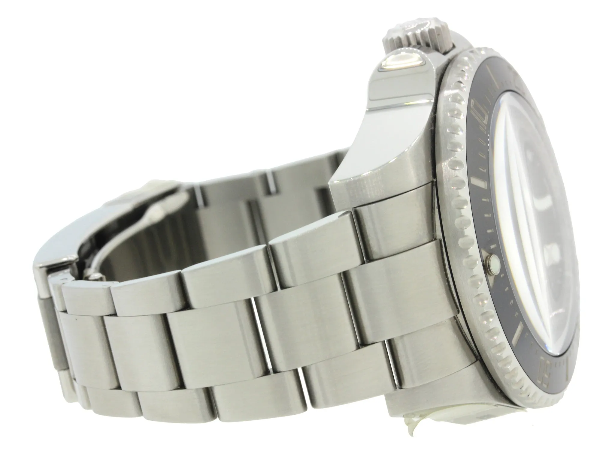 PAPERS 2015 Rolex Sea-Dweller Deepsea 116660 Steel 44mm Black Ceramic Dive Watch