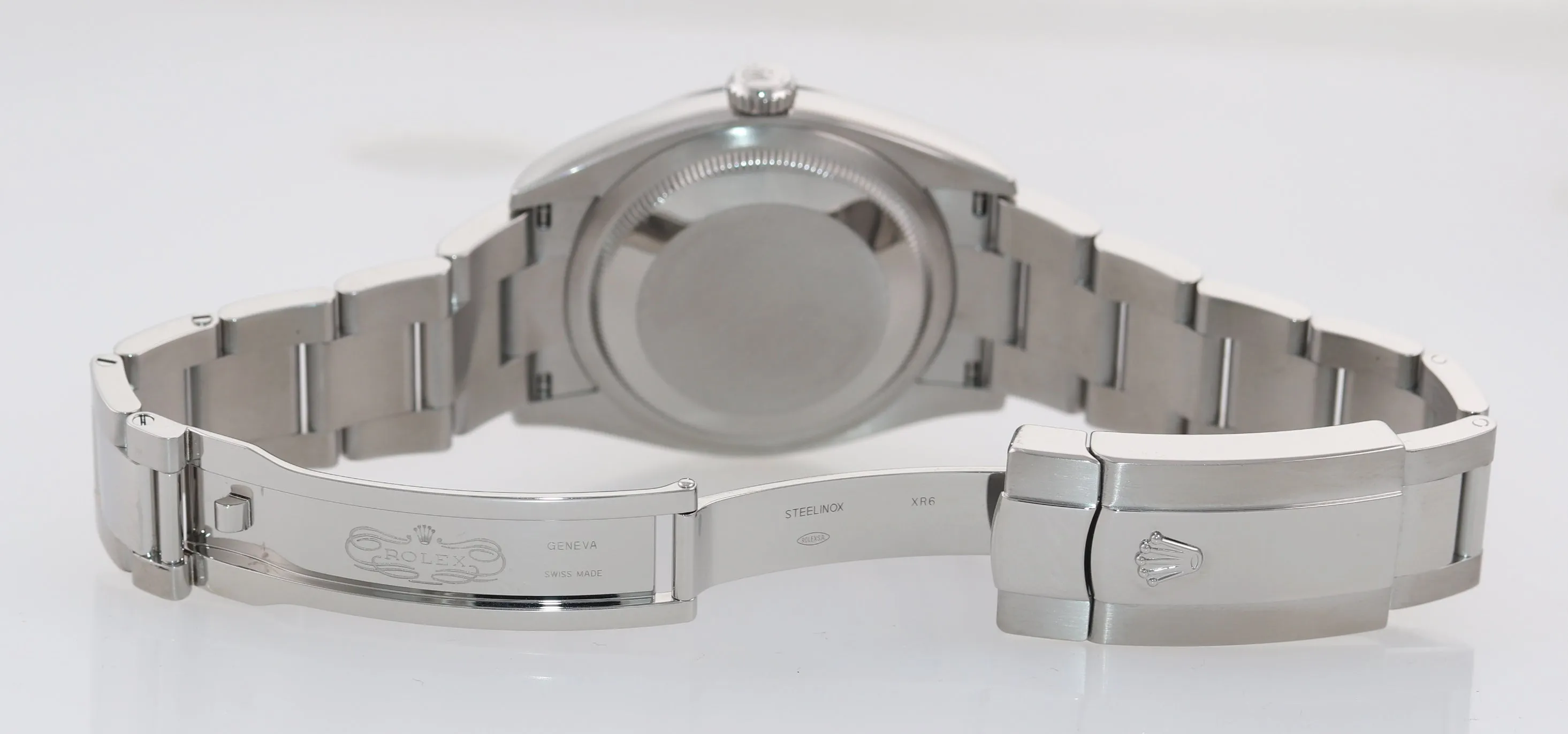 PAPERS 2019 Rolex DateJust White Roman 36mm 126200 Steel Oyster Watch Box