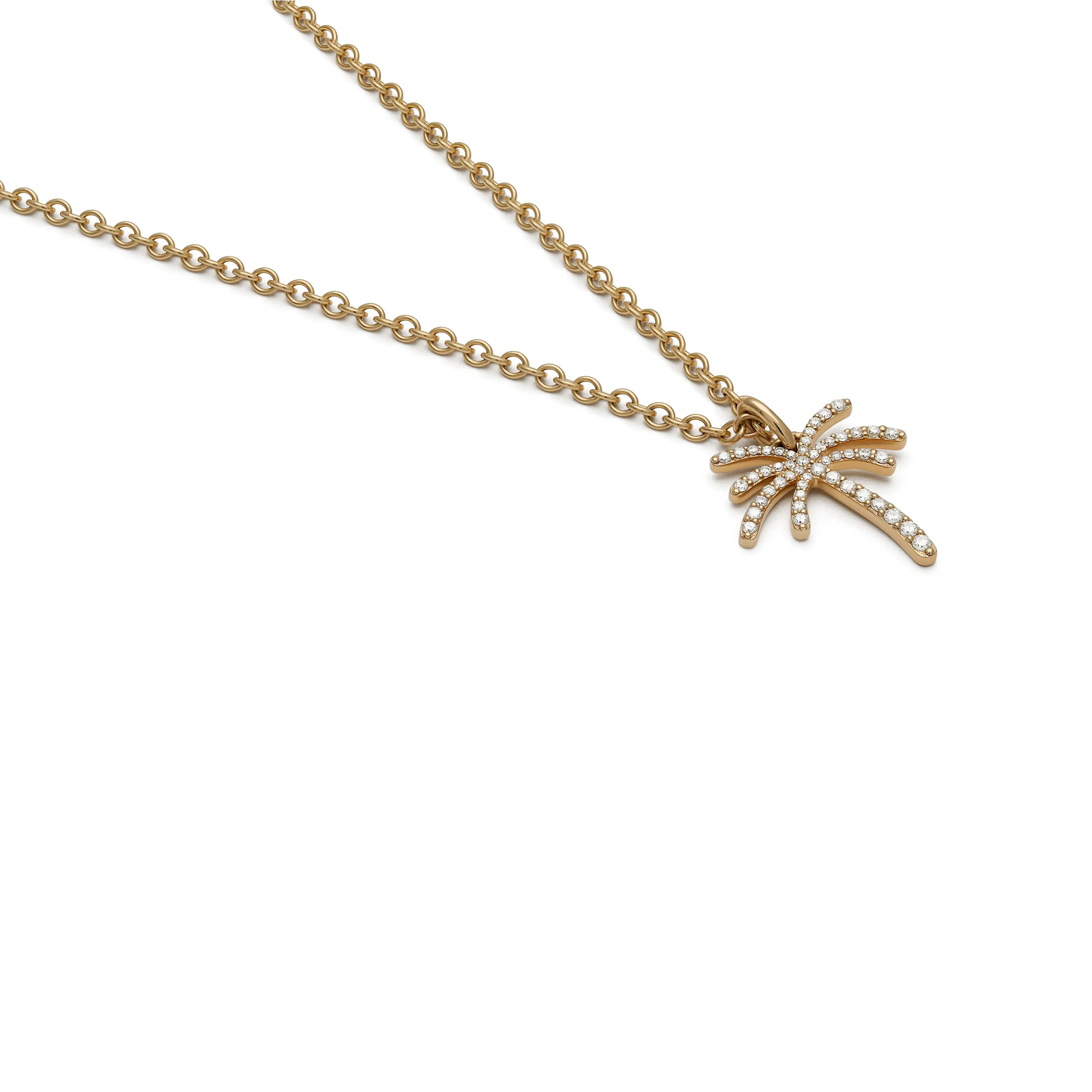 Paradisa Necklace | Pave I Yellow Gold