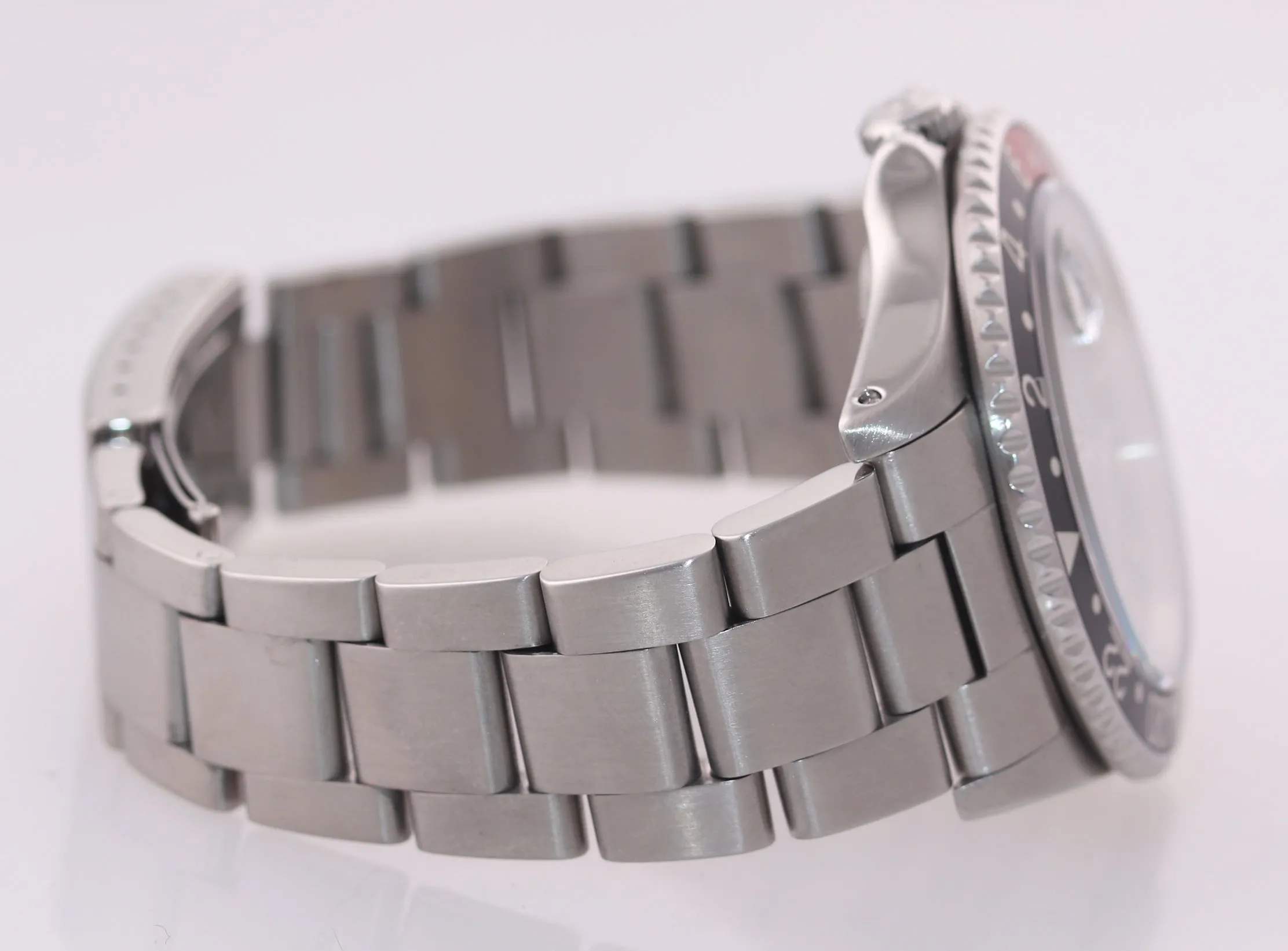 PATINA TRITIUM Rolex GMT-Master 2 Coke Steel 16710 Date Steel Black Watch Box