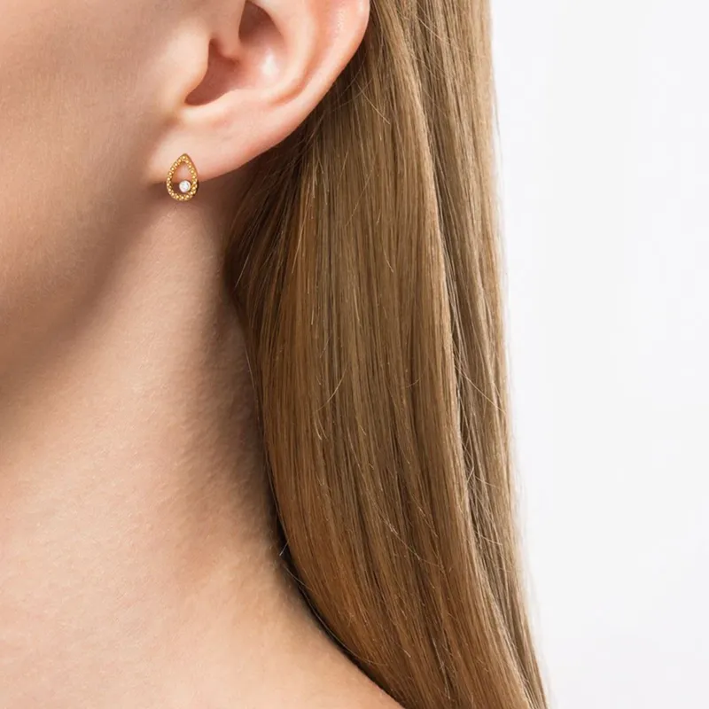 Pear Beading Earrings