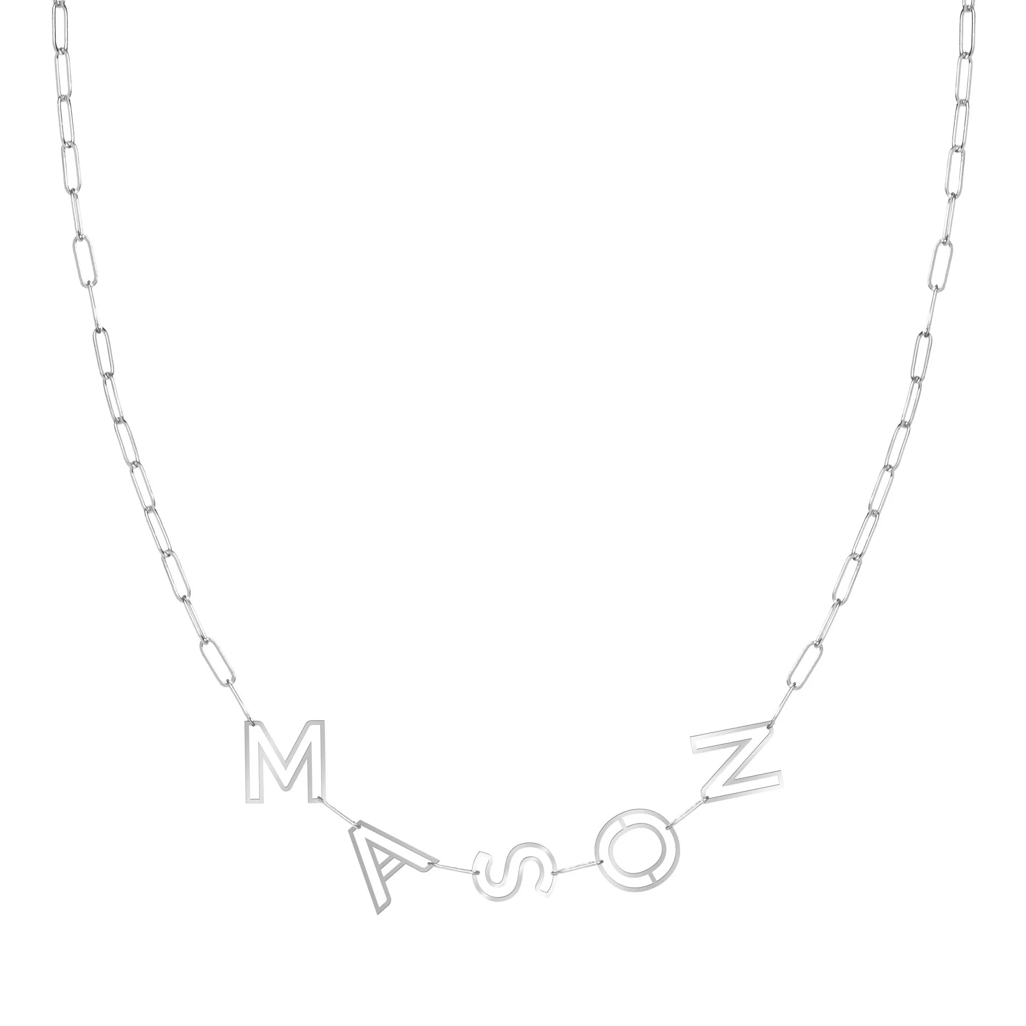 Personalized Chain Letter Necklace