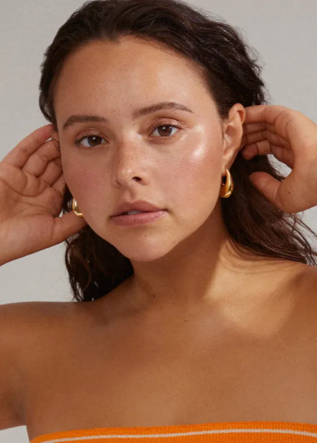 Pilgrim Autumn Chunky Earrings