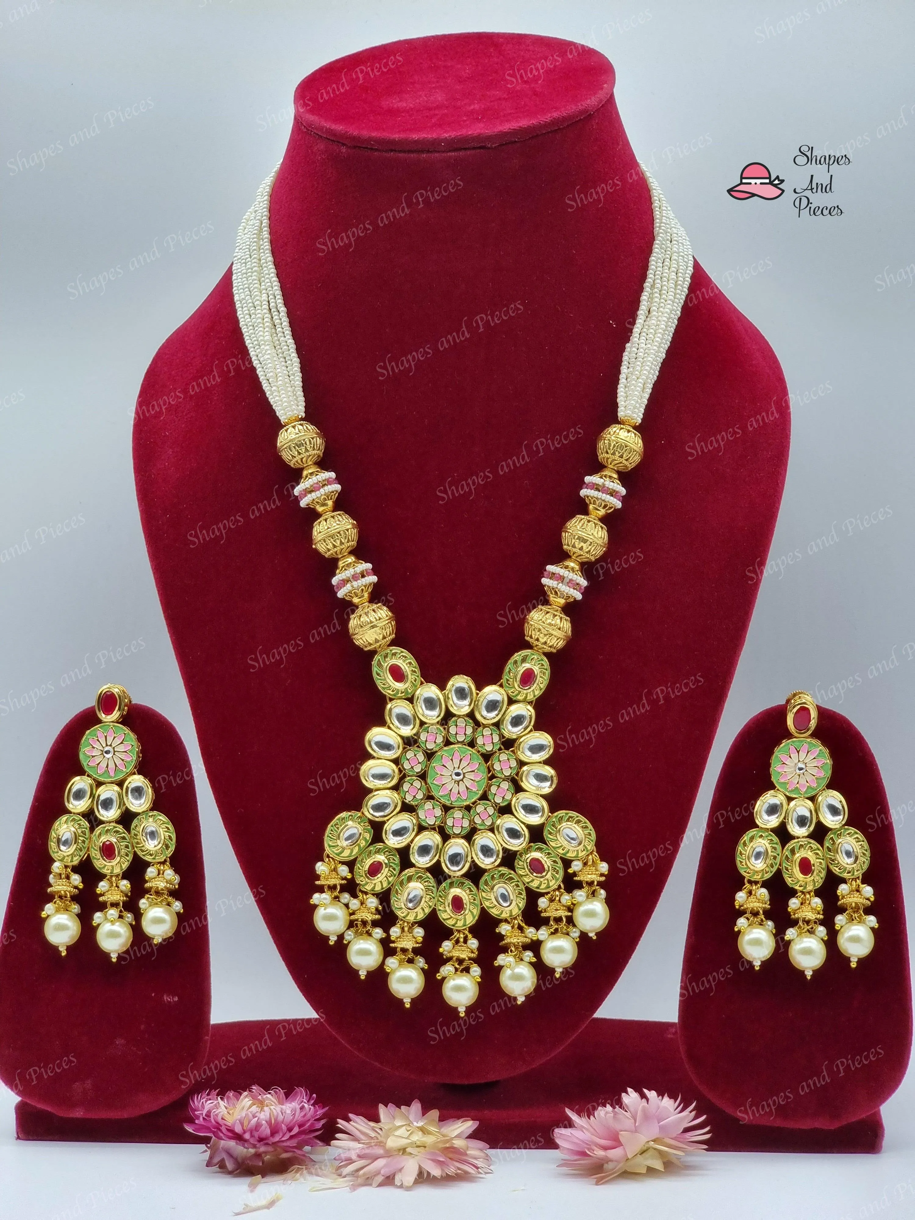 Puja Necklace Set