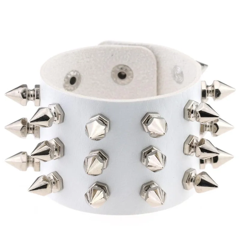 PUNK TAPERED RIVET BRACELET UB3176