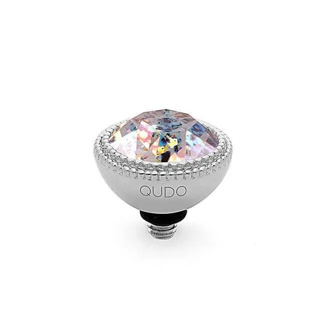 Qudo Fabero 11mm Silver Topper - White Patina