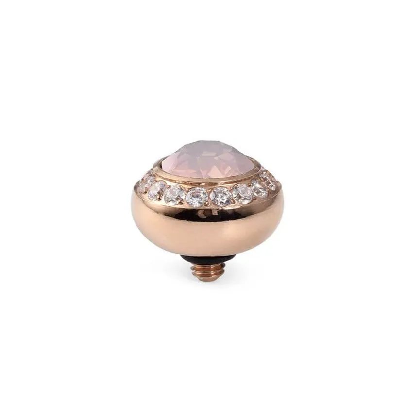 Qudo Tondo Deluxe 10mm Rose Gold Topper - Rosewater