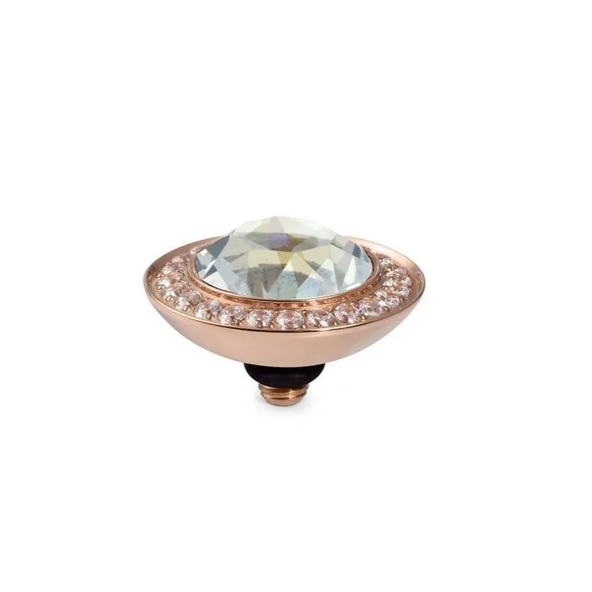 Qudo Tondo Deluxe 13mm Rose Gold Topper - Ignite