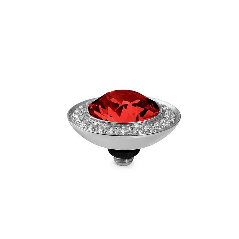 Qudo Tondo Deluxe 13mm Silver Topper - Light Siam