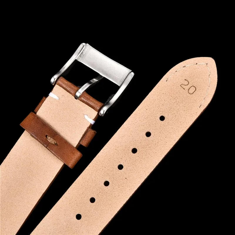 Quick Release Classic Leather Strap