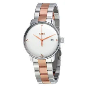 Rado Coupole Classic White Dial Diamond Men's Watch R22864722