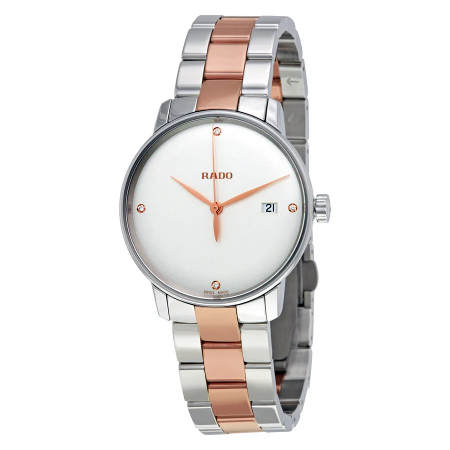 Rado Coupole Classic White Dial Diamond Men's Watch R22864722