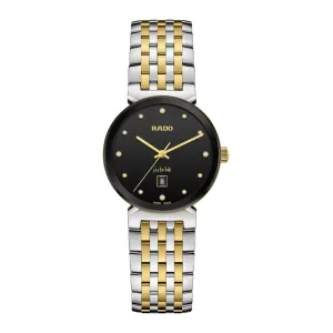 Rado Florence Classic Diamond 2 tones YG PVD Quartz 30mm