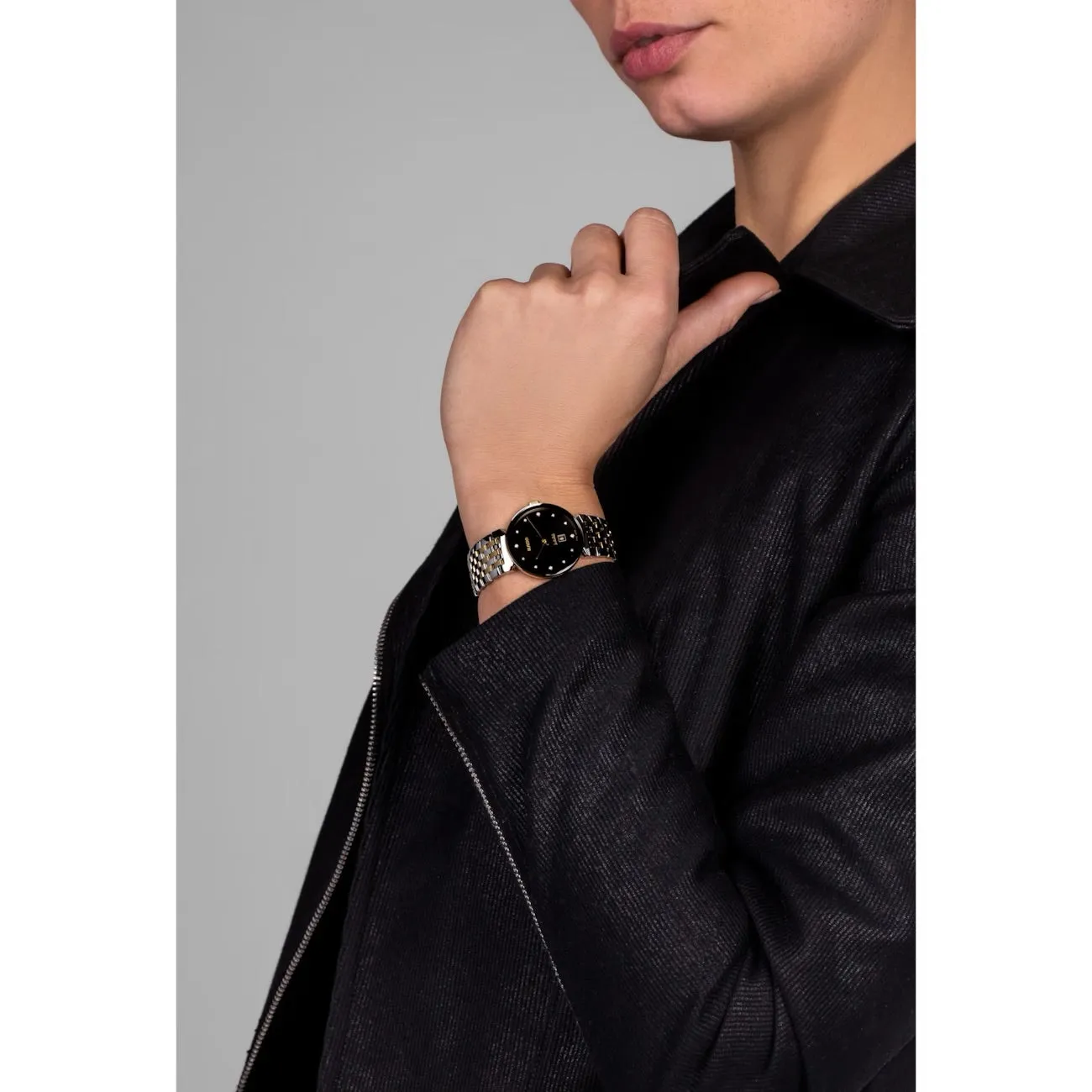 Rado Florence Classic Diamond 2 tones YG PVD Quartz 30mm
