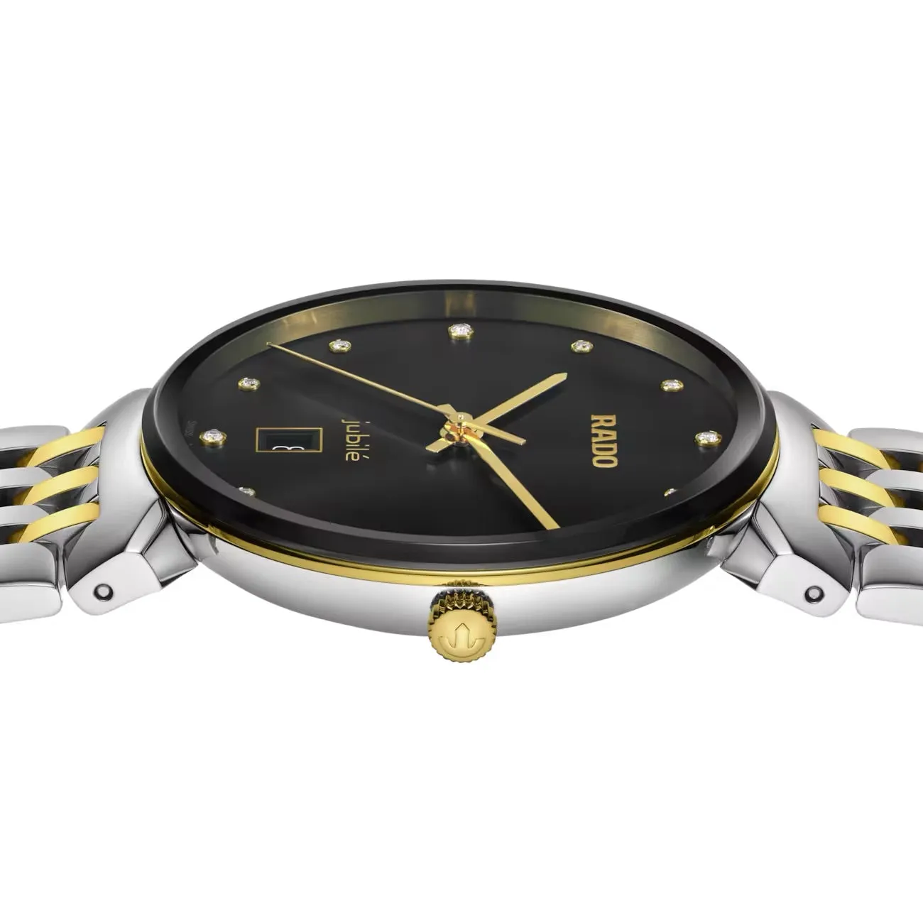 Rado Florence Classic Diamond 2 tones YG PVD Quartz 38mm