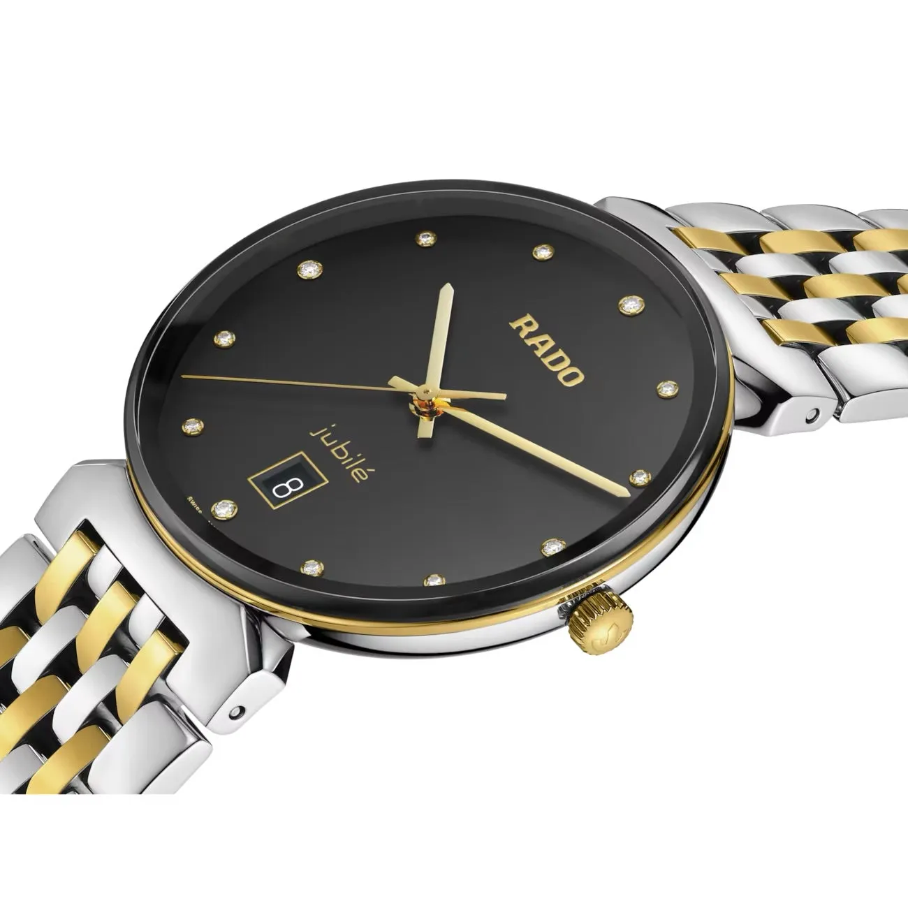 Rado Florence Classic Diamond 2 tones YG PVD Quartz 38mm