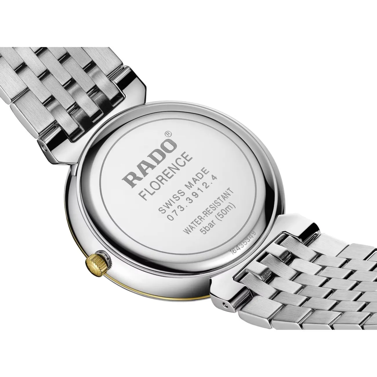 Rado Florence Classic Diamond 2 tones YG PVD Quartz 38mm