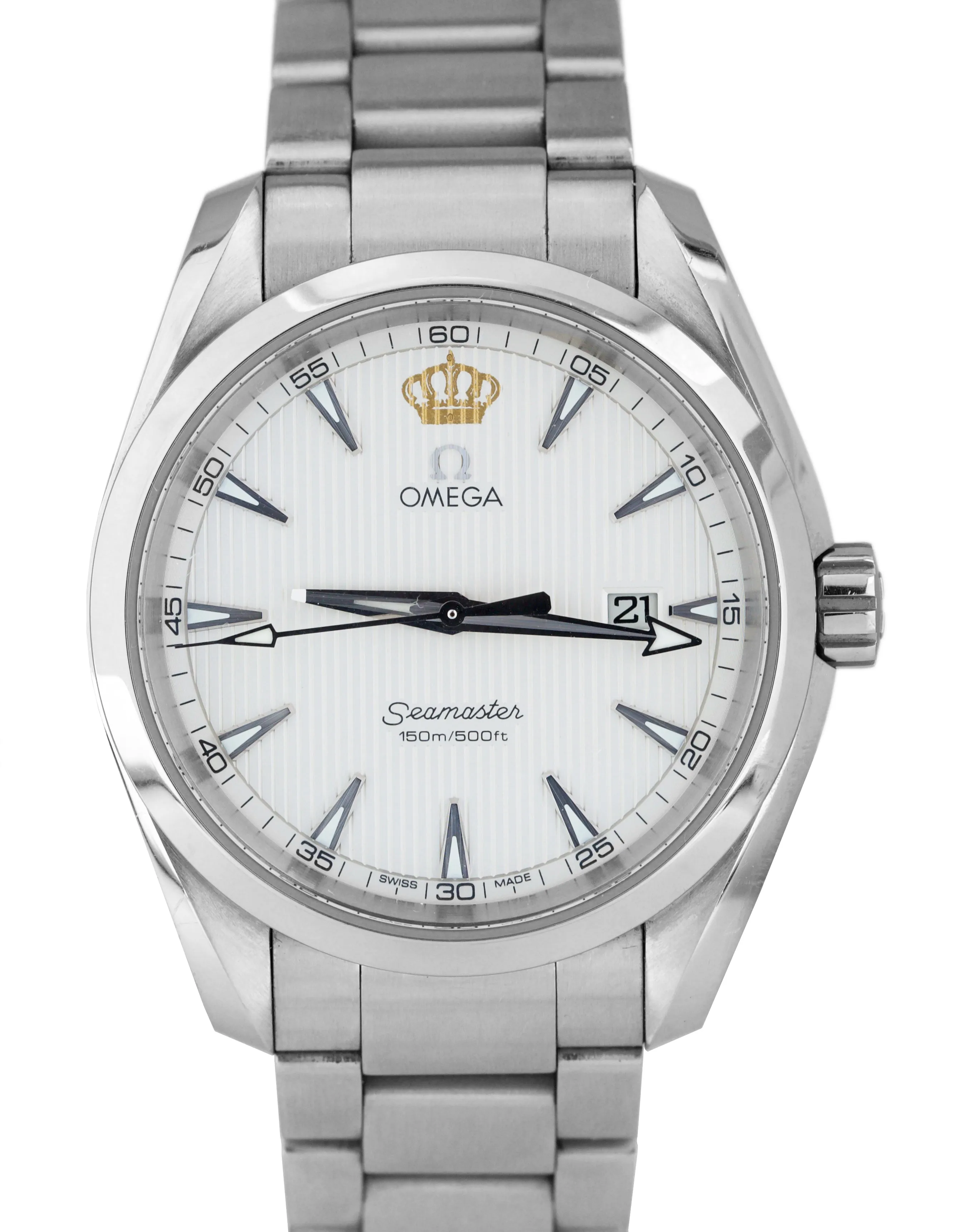 RARE Omega Seamaster Aqua Terra KING JORDAN HUSSEIN 231.10.39.61.02.001 38.5mm