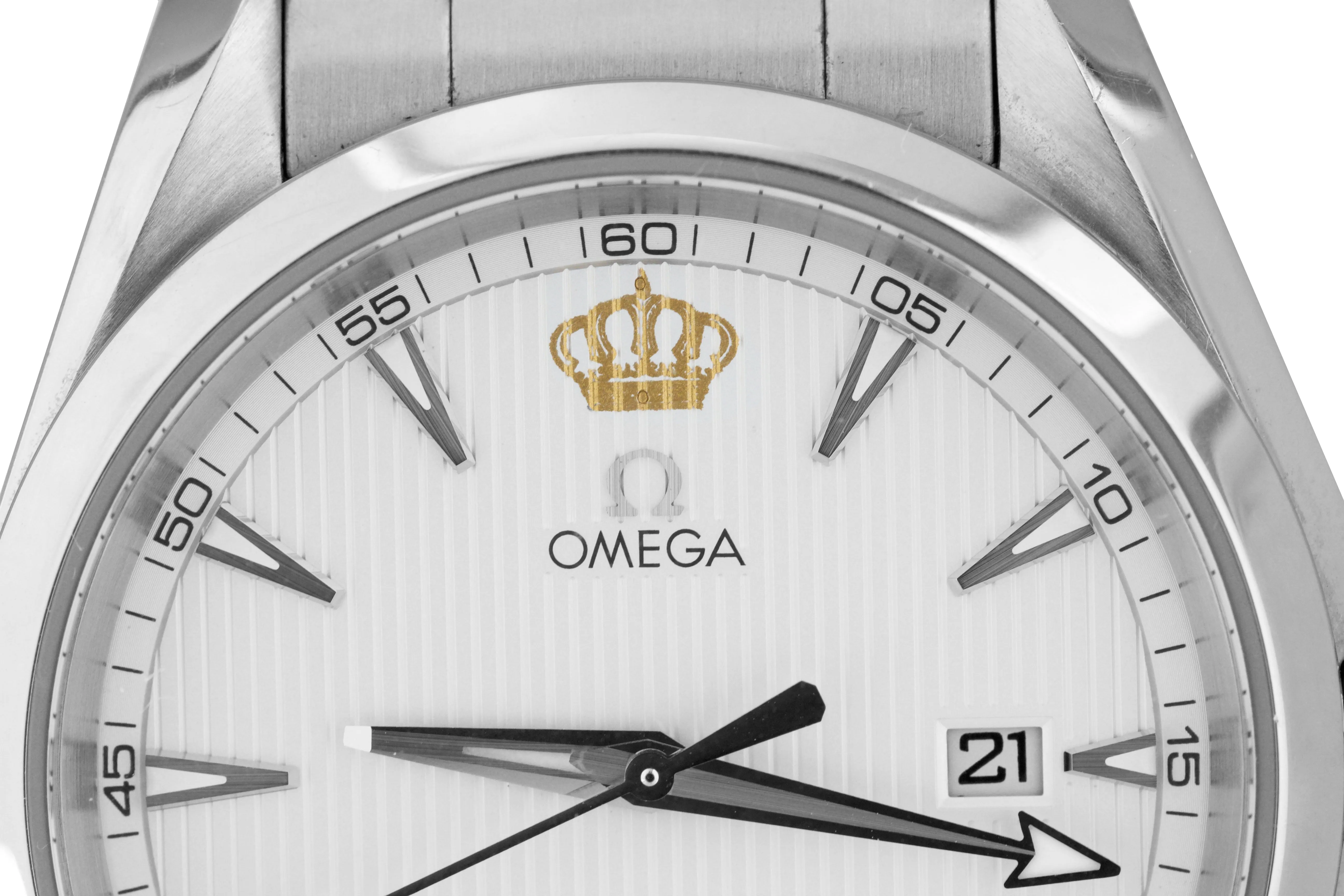 RARE Omega Seamaster Aqua Terra KING JORDAN HUSSEIN 231.10.39.61.02.001 38.5mm