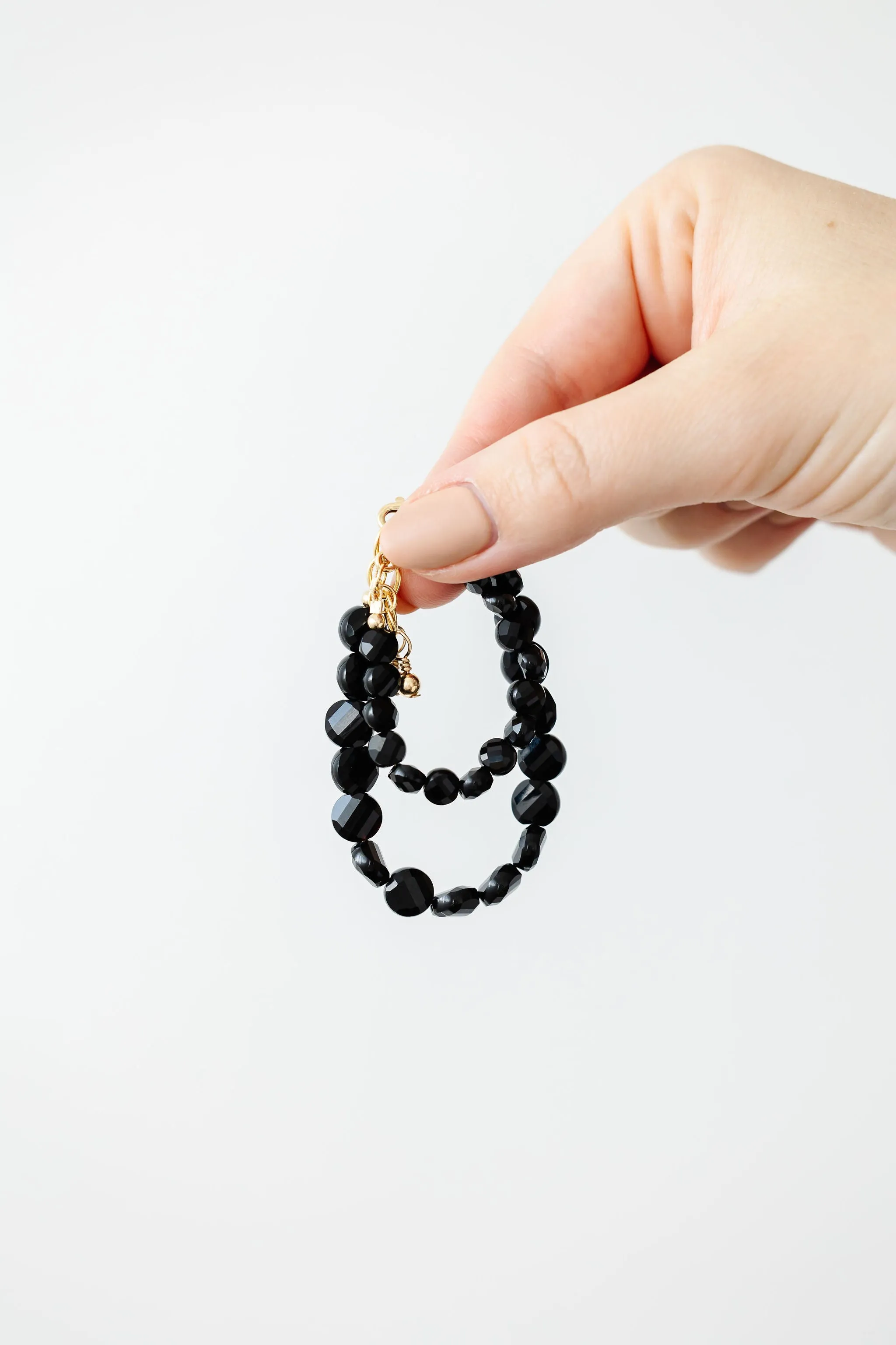 Raven Bracelet (6MM beads)