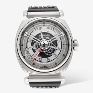 Rebellion Twenty-One Stainless Steel Automatic Men's Watch RB.21.GMT.ST.T01