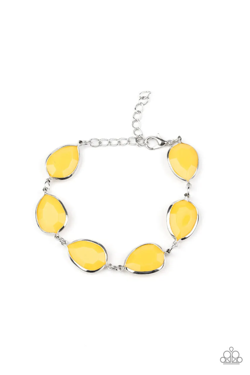 REIGNy Days Yellow Paparazzi Bracelet