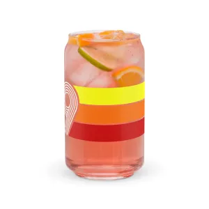 Retro 1969 Can-shaped glass