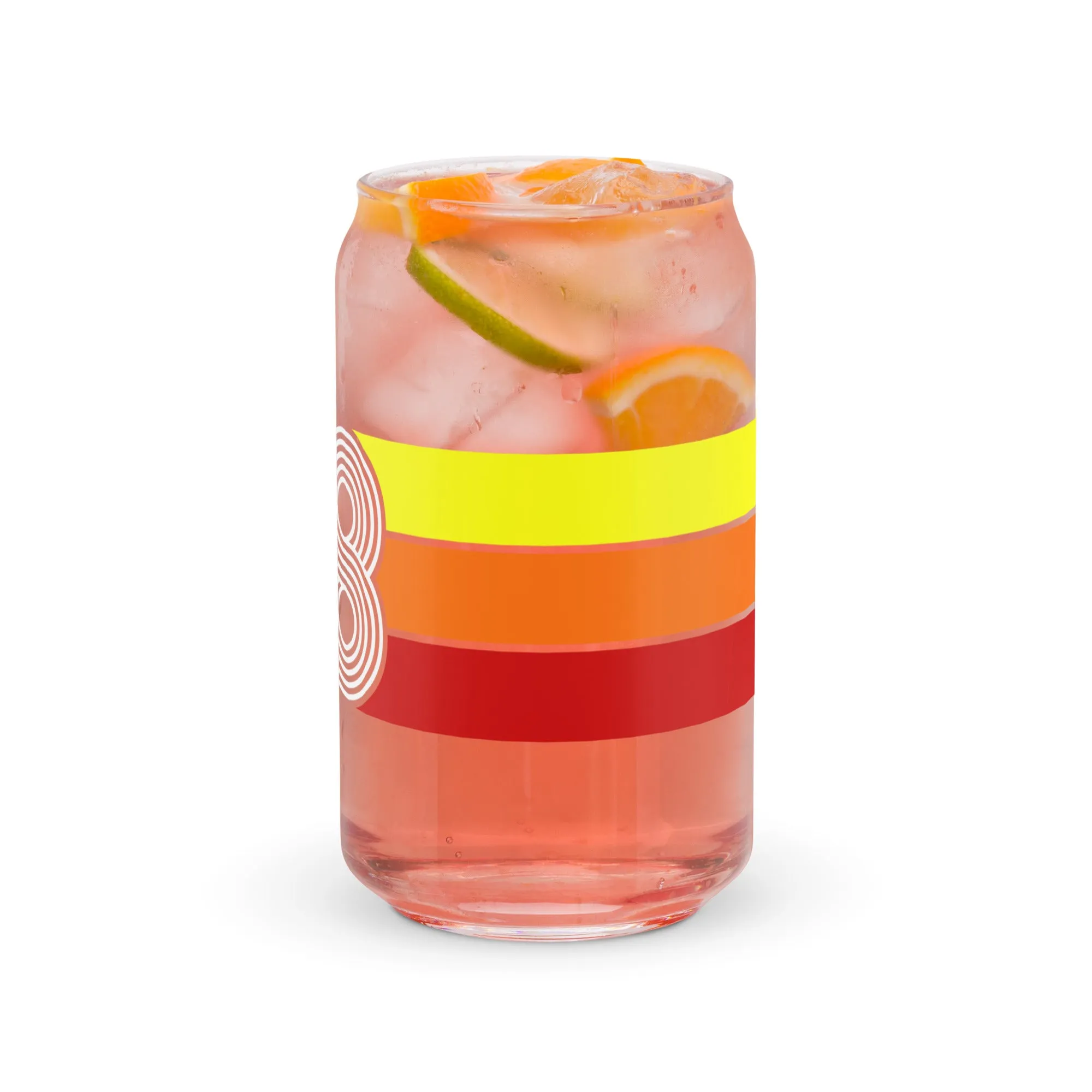 Retro 1978 Can-shaped glass