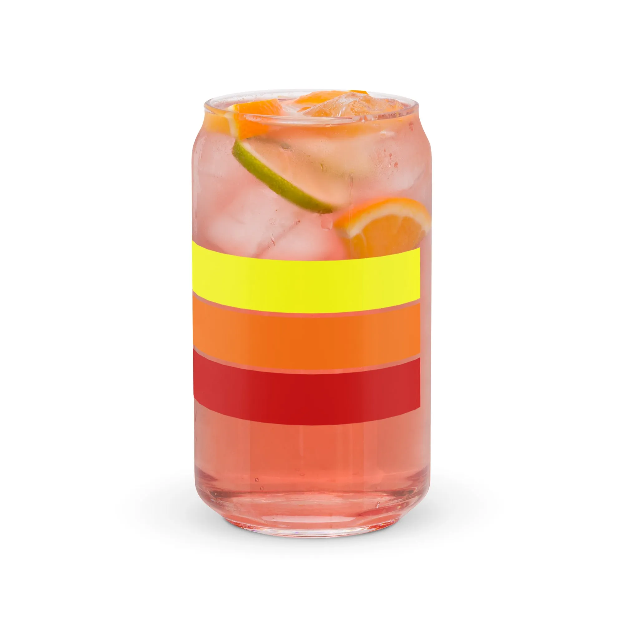 Retro 1998 Can-shaped glass