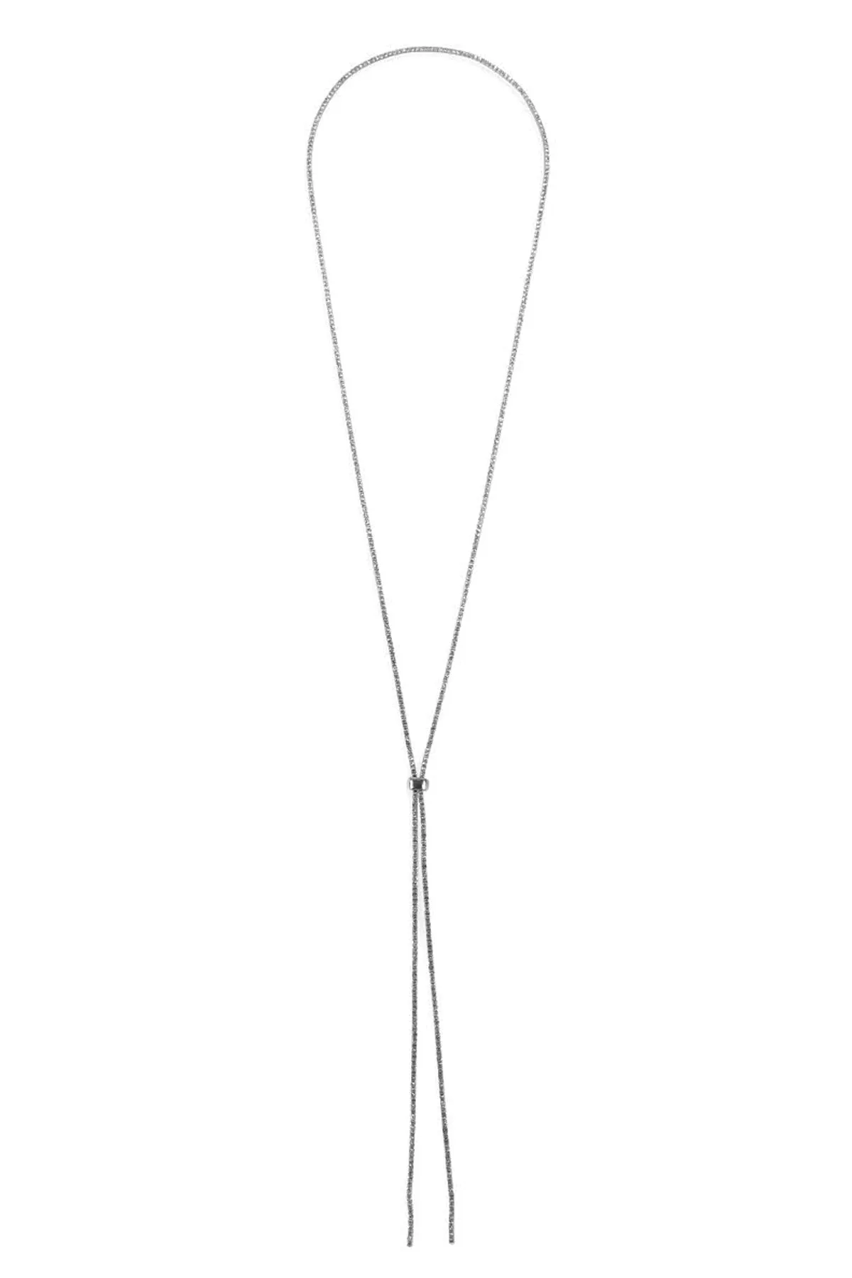 RHINESTONE 47" SLIDER NECKLACE