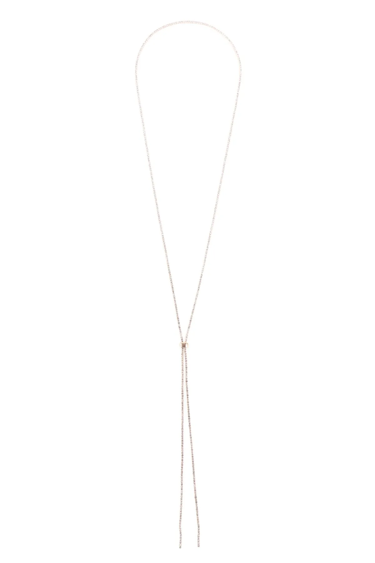 RHINESTONE 47" SLIDER NECKLACE