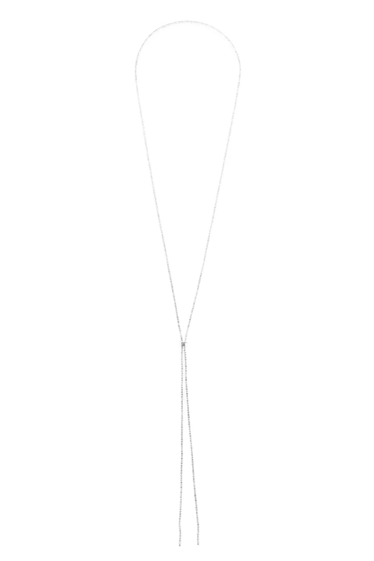 RHINESTONE 47" SLIDER NECKLACE