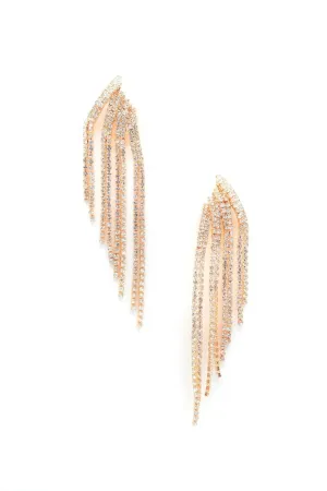 Rhinestone Dangle Earring