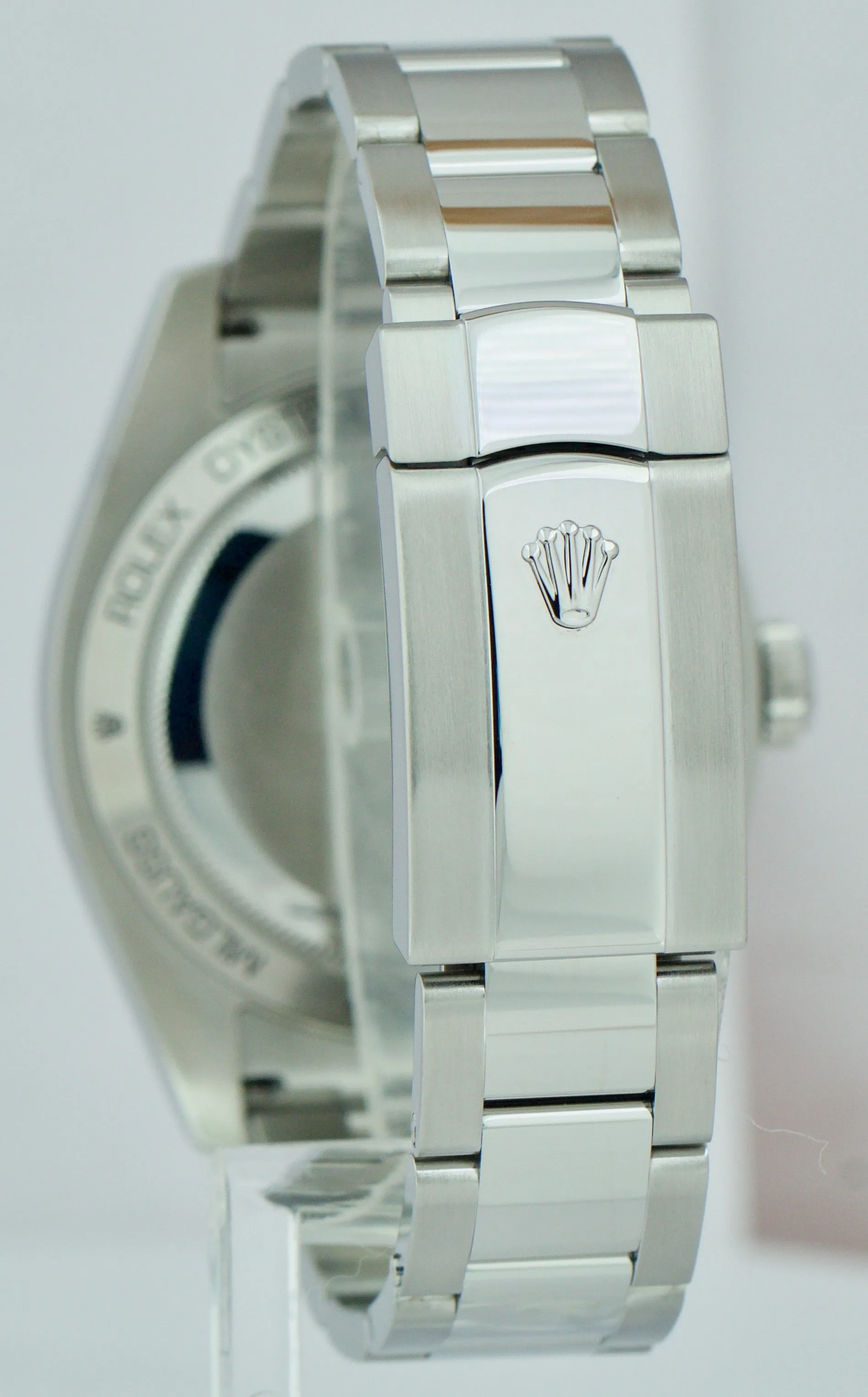 Rolex Milgauss Z-Blue Green Anniversary 40mm 116400 GV Stainless Steel Watch B P