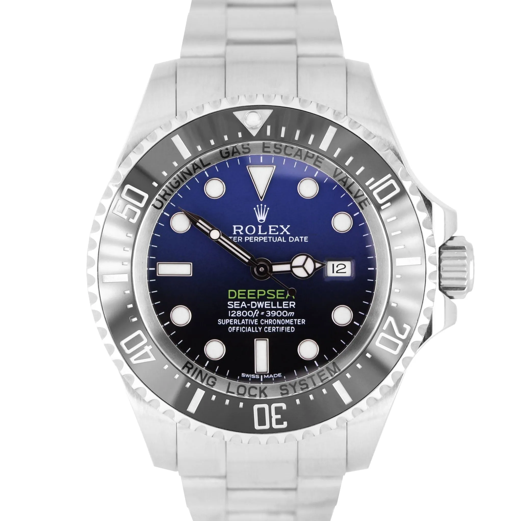 Rolex Sea-Dweller Deepsea James Cameron Blue Black 116660 44mm Watch B P