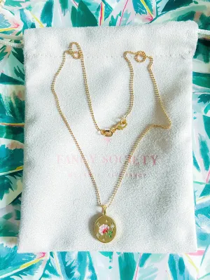 Rosita Lotus Necklace