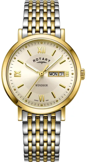 Rotary Watch Windsor Mens D