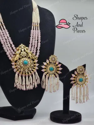 Royal Peacock Necklace Set
