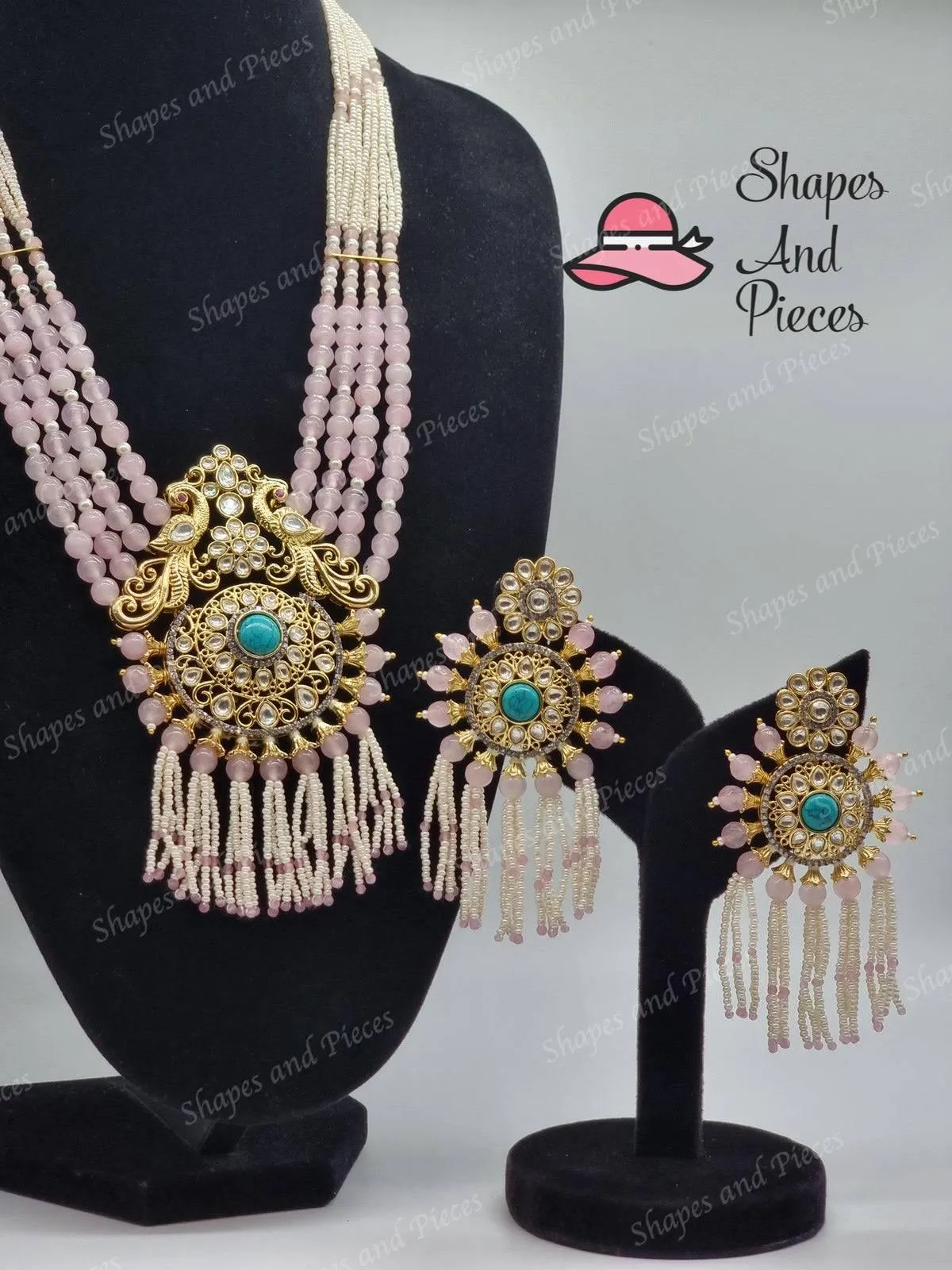 Royal Peacock Necklace Set