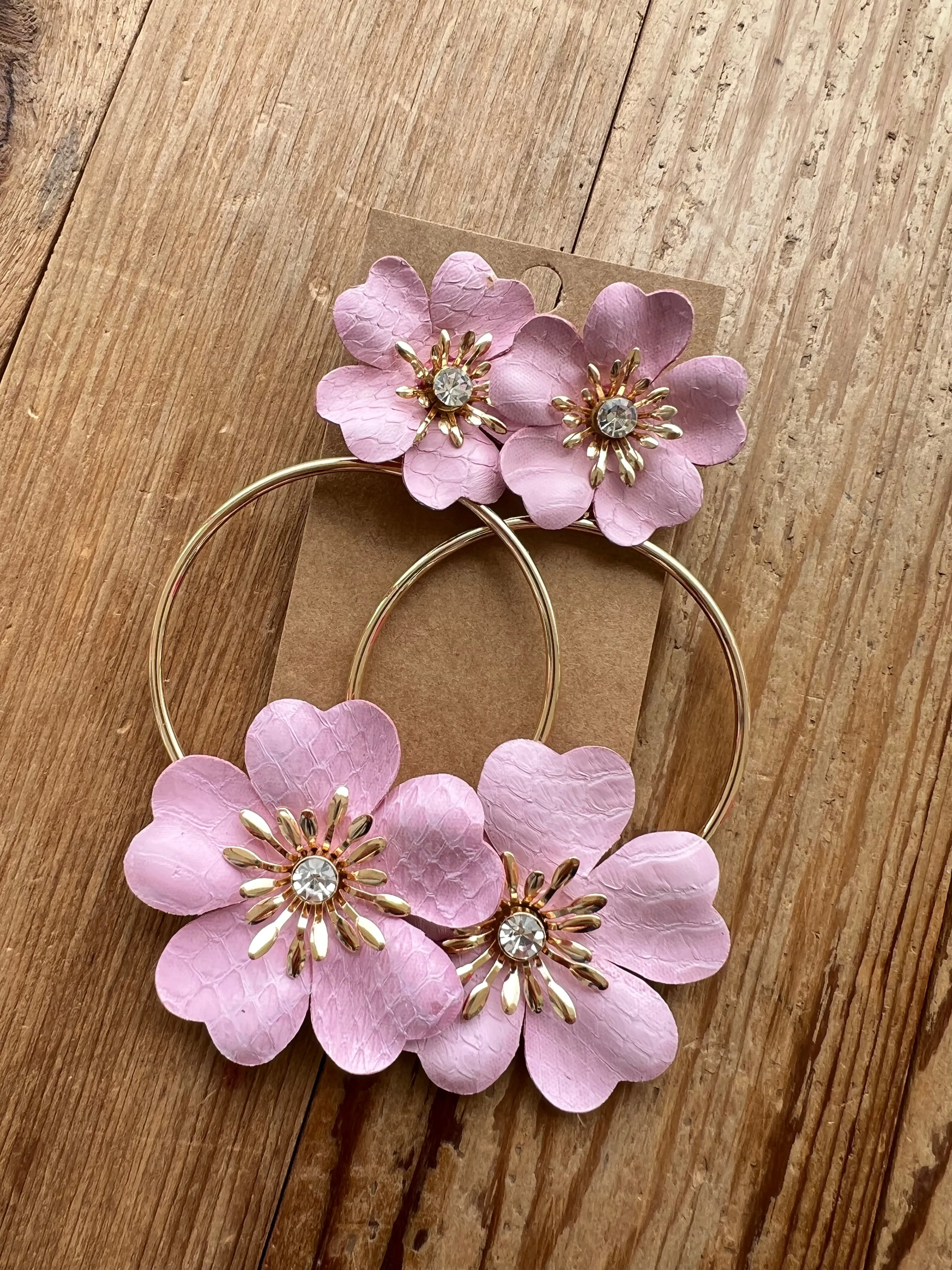 Sasha Pink Earrings