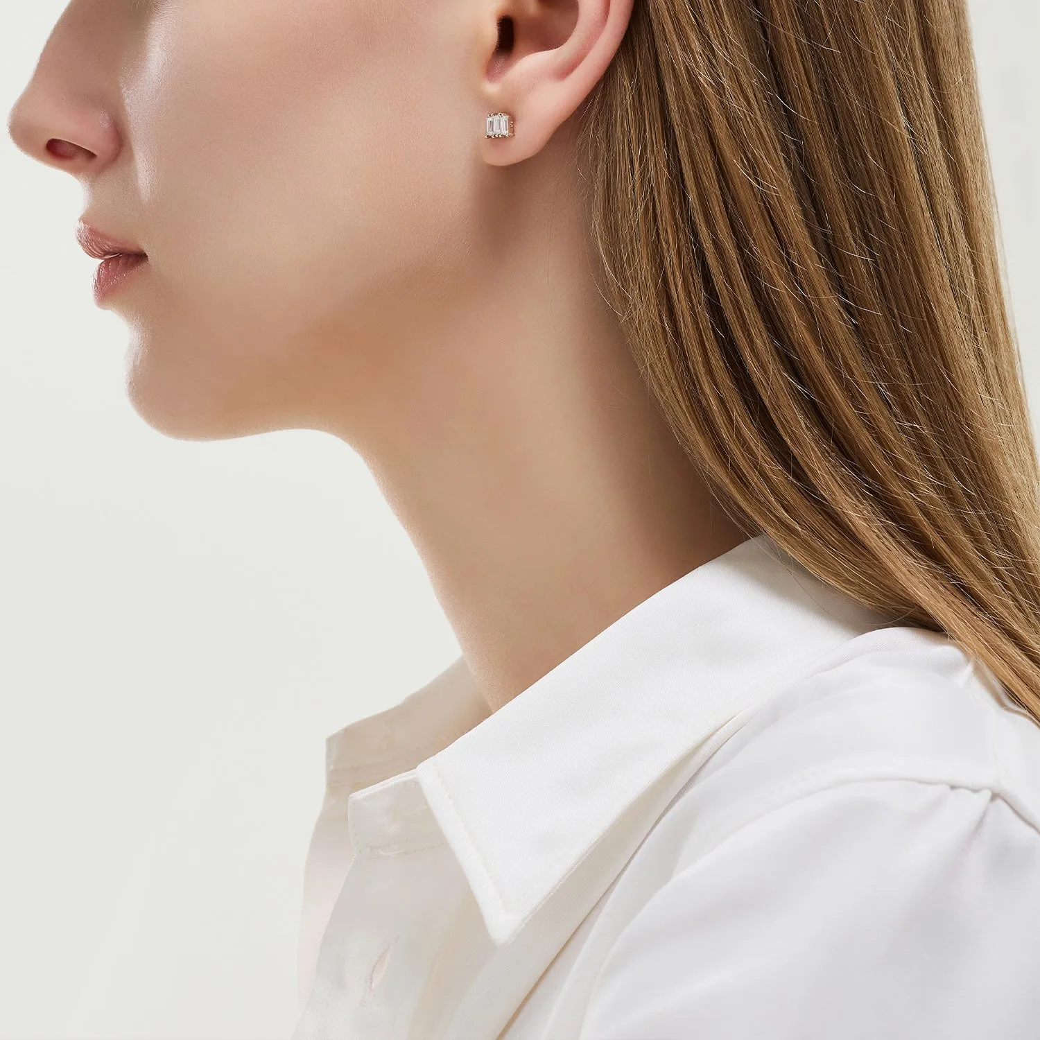 Sensuelle One-sided Gold Earring JDSEN4F56SC