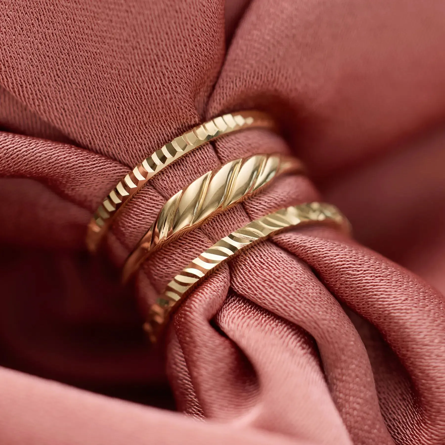 Silhouettes Rings Set