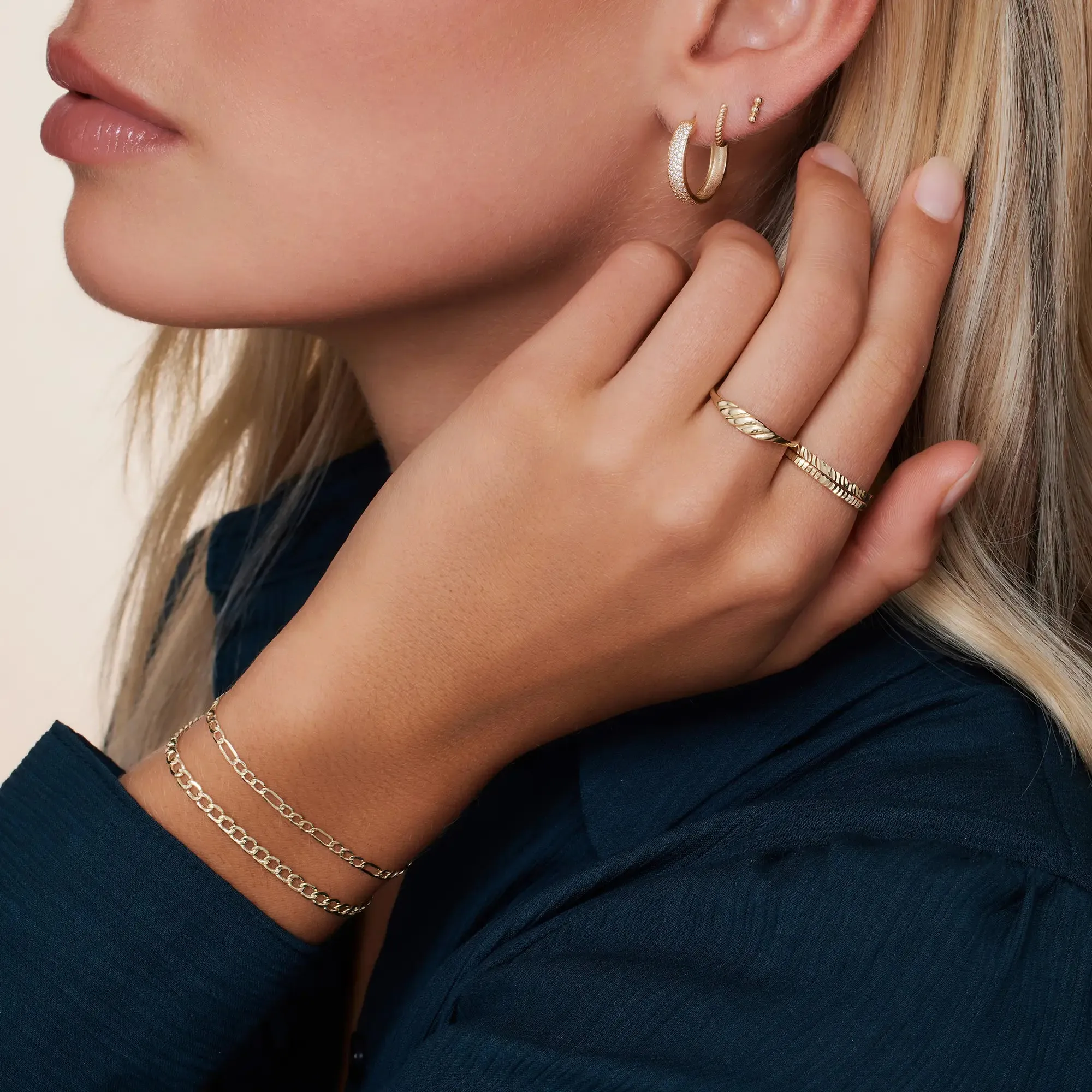Silhouettes Rings Set