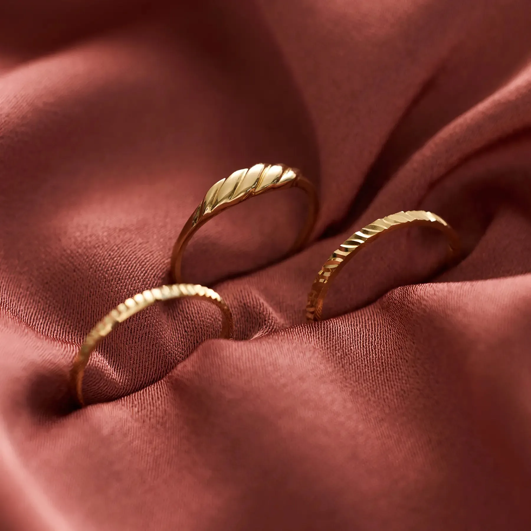 Silhouettes Rings Set