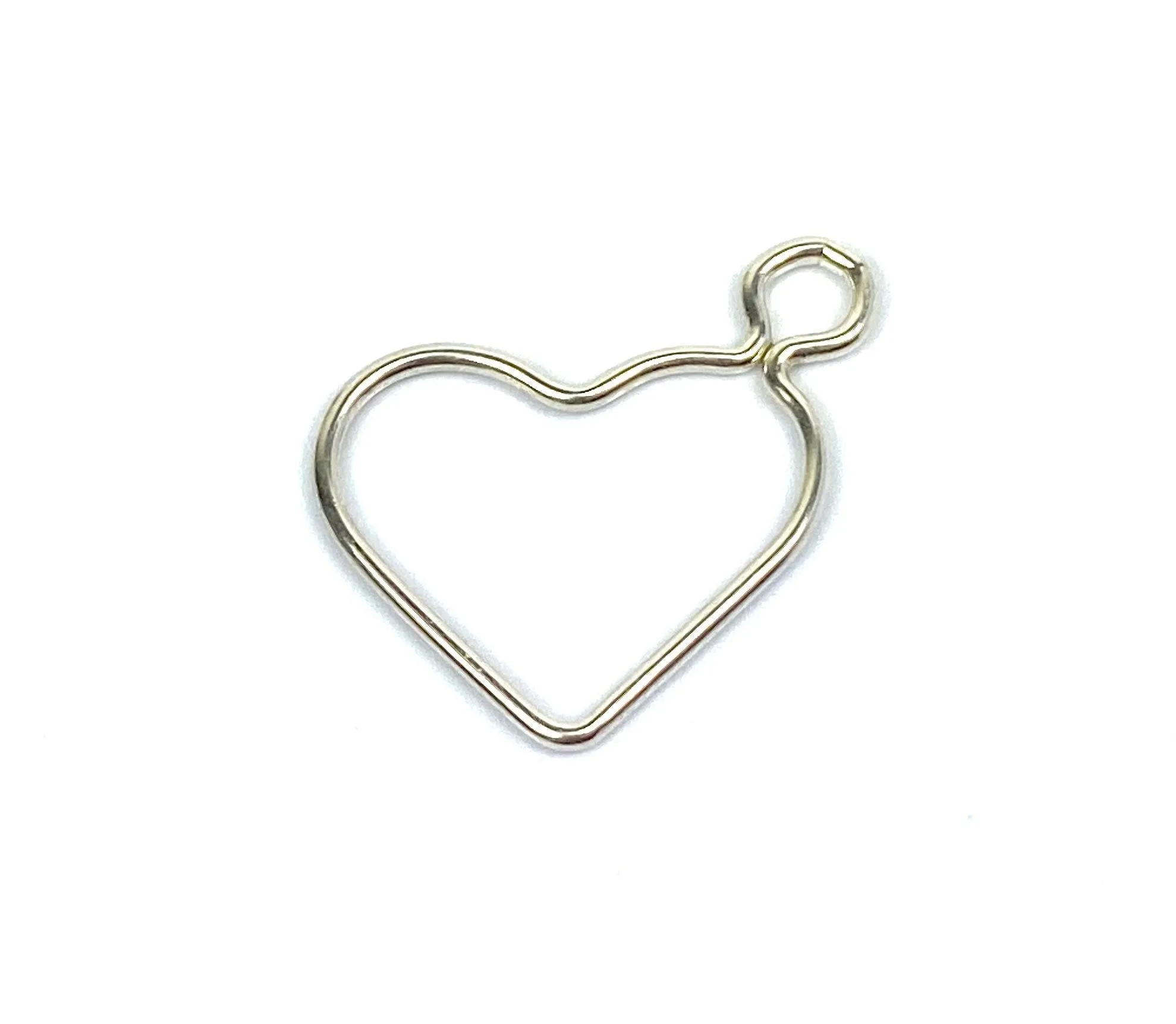 Silver Heart Charm Sku#500H155RC