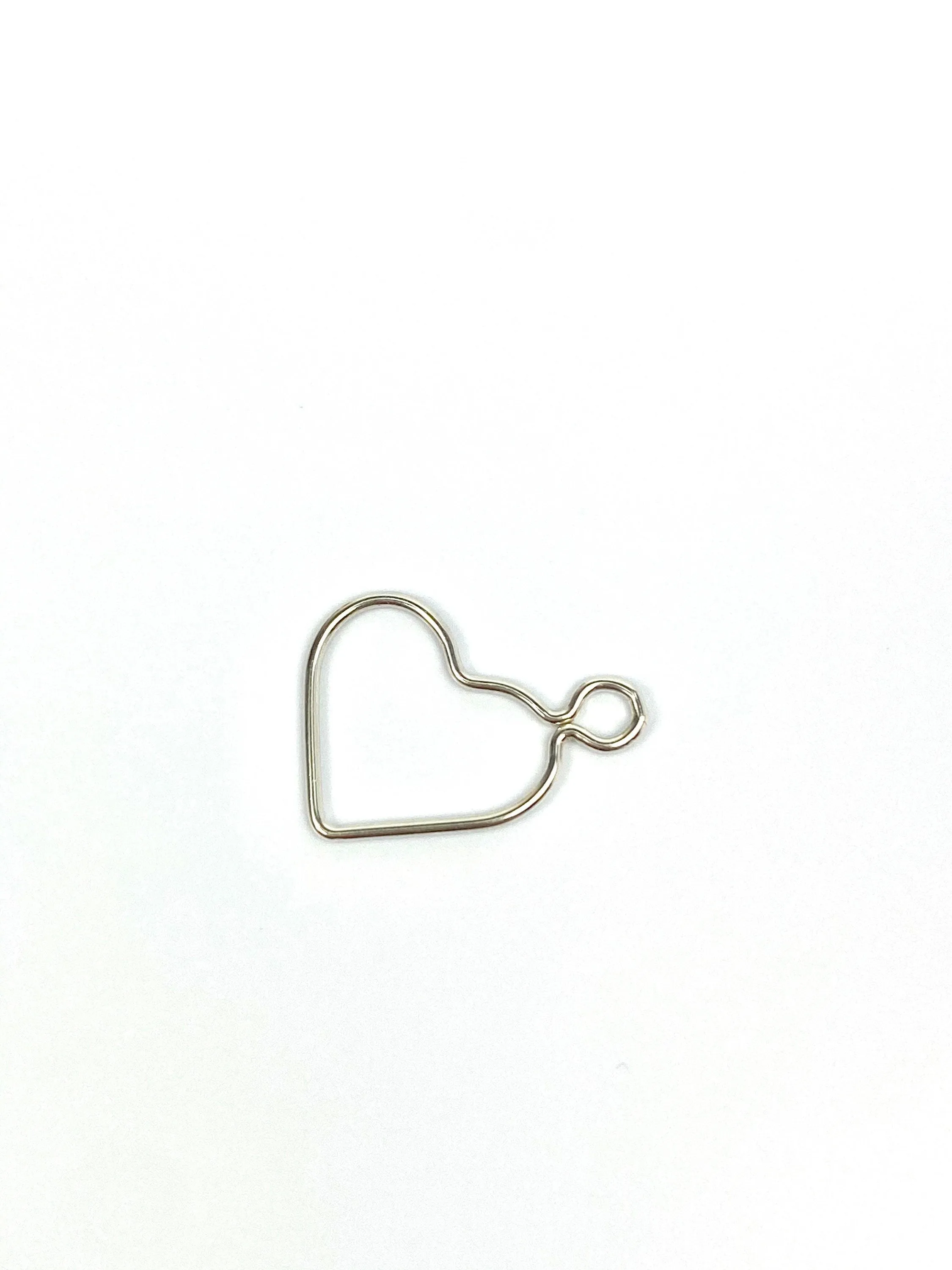 Silver Heart Charm Sku#500H155RC